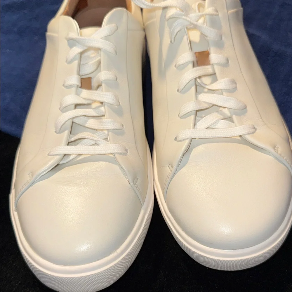 Clark’s Un Maui Lace Men's White Leather Casual Sneakers - Picture 5 of 10